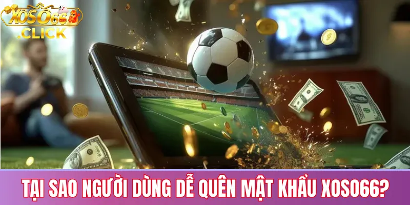 Lý do phổ biến khiến người chơi quên mật khẩu Xoso66